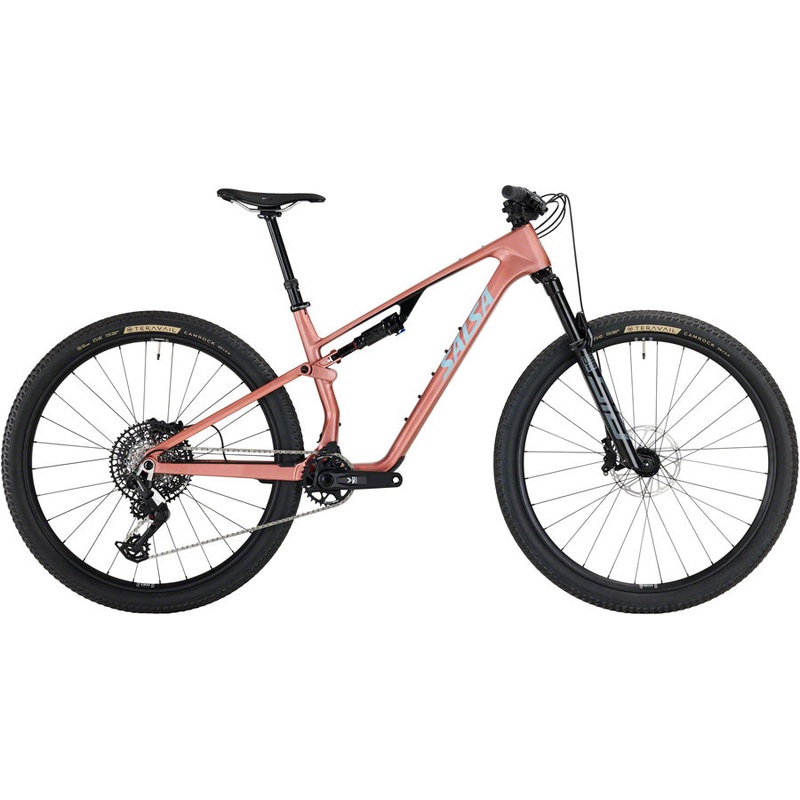 Salsa Spearfish C Eagle 90 Transmission Bike – 29″, Carbon, Dusty Rose, Small