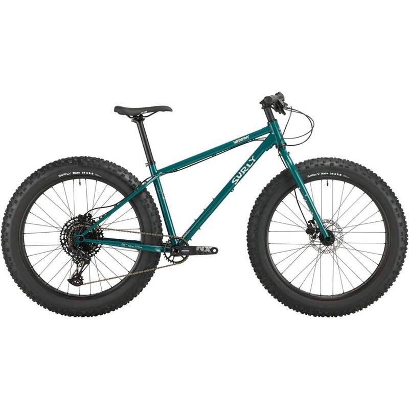 Surly Wednesday Fat Bike – 26″ Steel OG Algae X-Small