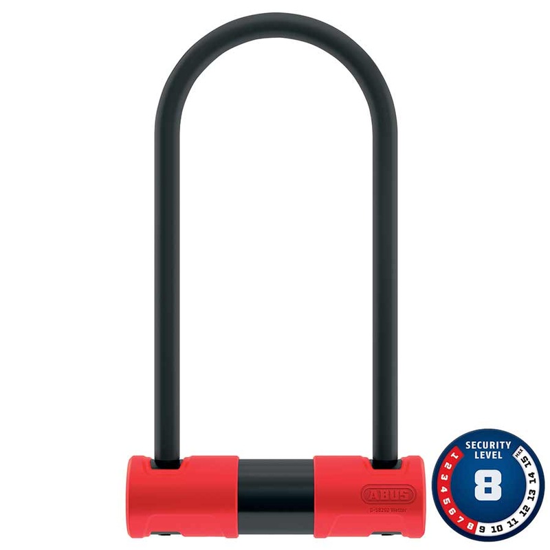Abus 440A Alarm U-Lock Key 170x230mm 6.7×9 Thickness in mm: 12mm Black