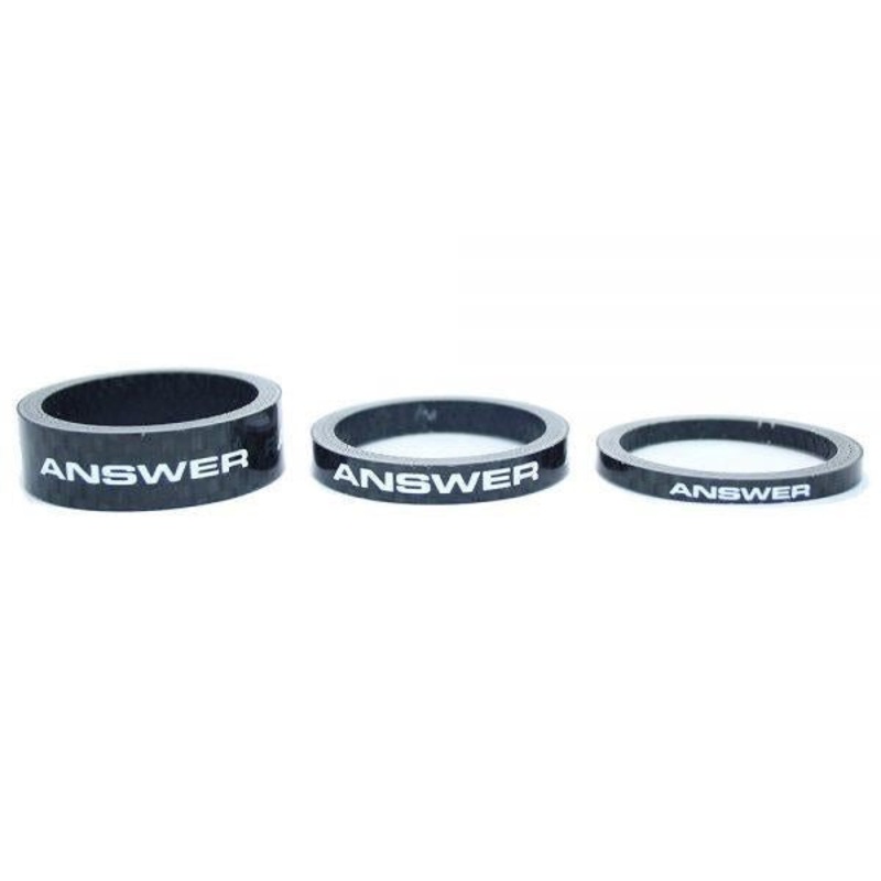 Answer 1″ Carbon Spacer 3 Pack
