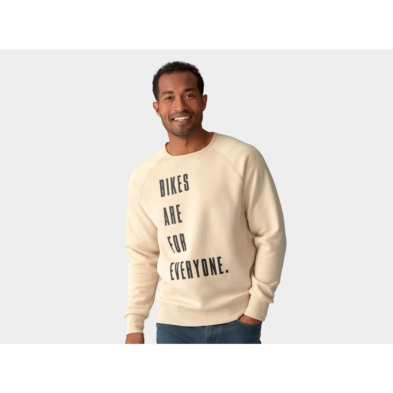 Shirt Trek Everyone Crewneck Medium Off-White/Bone