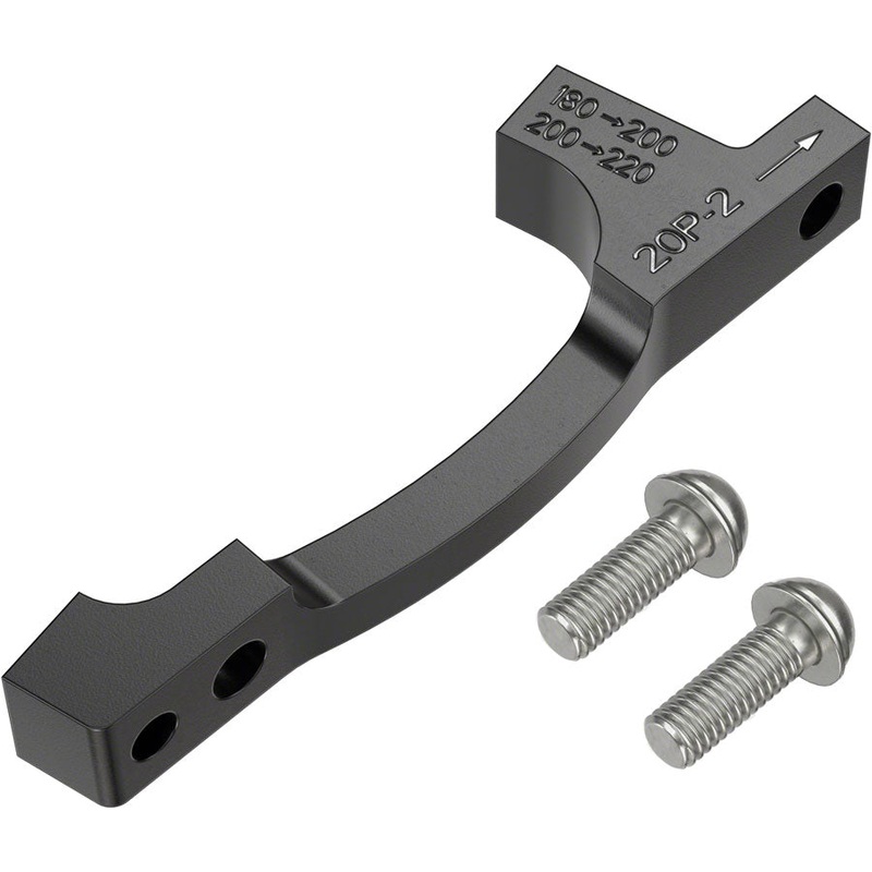SRAM Post Mount Disc Brake Adapters for 160mm, 180mm, 200mm, and 220mm Rotors  Titanium Bolts, High-Performance Bike Caliper Mounting Components