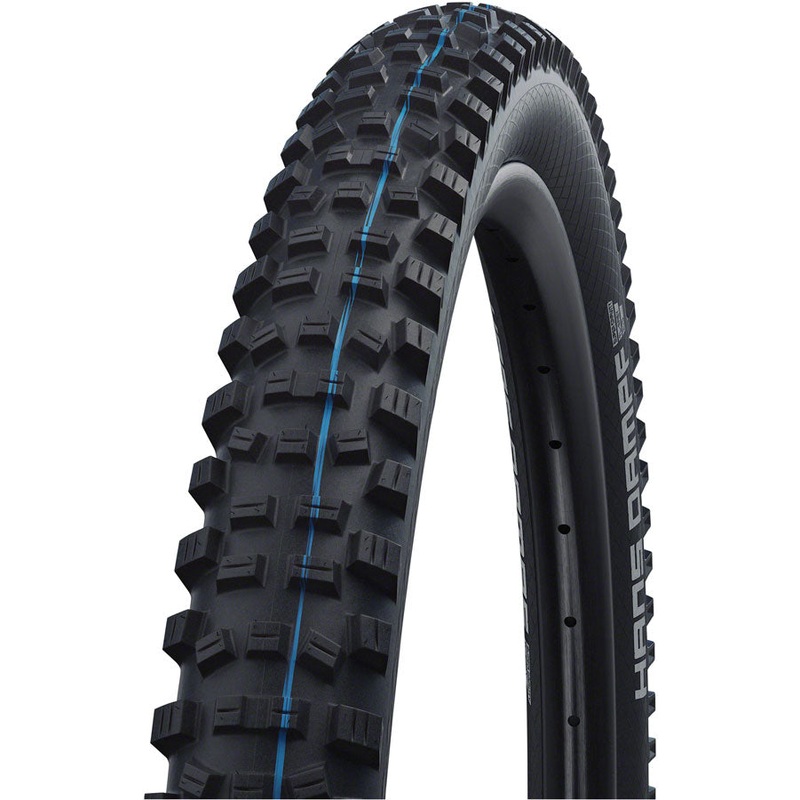 Schwalbe Hans Dampf Tire – 27.5 x 2.6″, Tubeless, Folding, Black, Evolution Line, Addix SpeedGrip, Super Trail