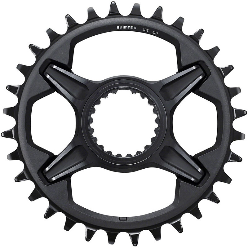 Shimano XT SM-CRM85 34t 1x Chainring for M8100 and M8130 Cranks, Black