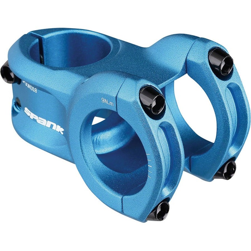 Spank Spoon 350 Stem – 35mm Length – 35mm Clamp – Blue