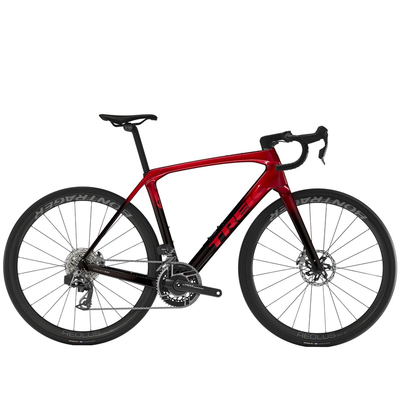 Domane SLR 9 AXS 47 Metallic Red Smoke to Red Carbon Smoke