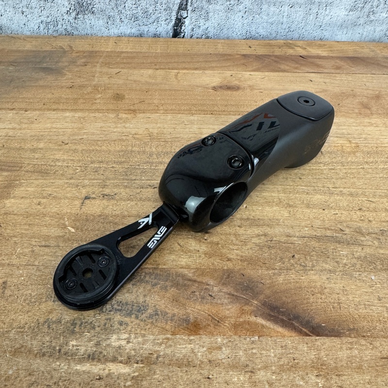 Light Use! Enve In-Route Aero Road 90mm -12 Degree Carbon Stem w/ Computer Mount