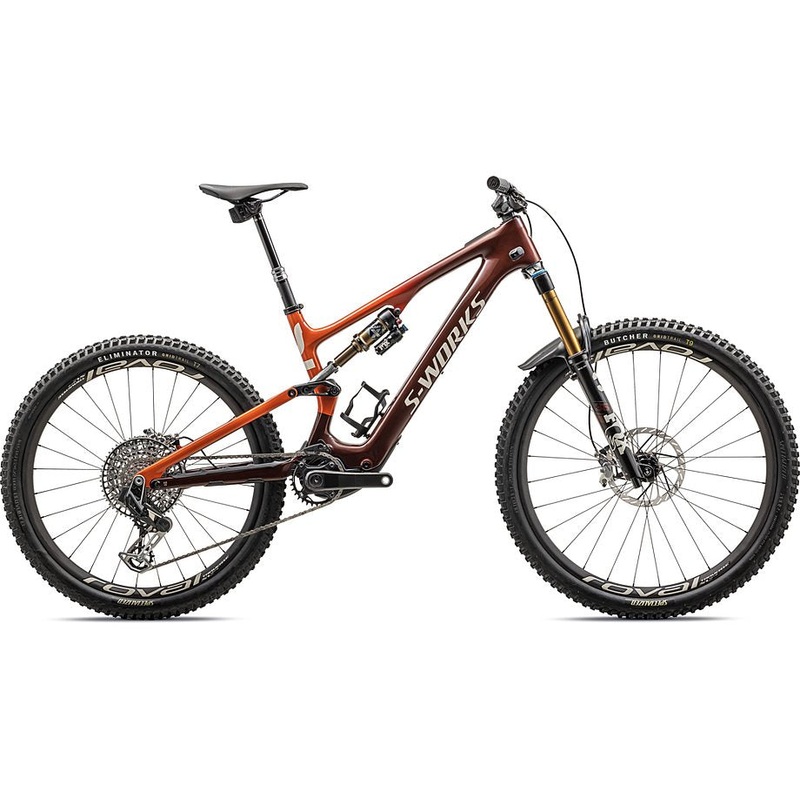 2024 Specialized levo sl S-Works carbon bike gloss rusted red / redwood / white mountains s2