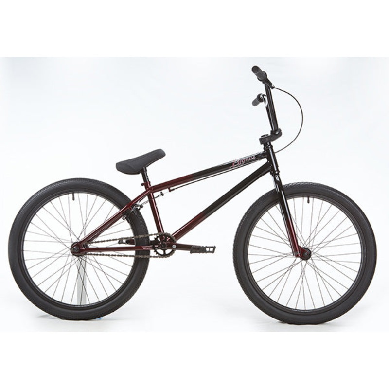 DK Cygnus 24″ BMX Freestyle Bike-Black/Red