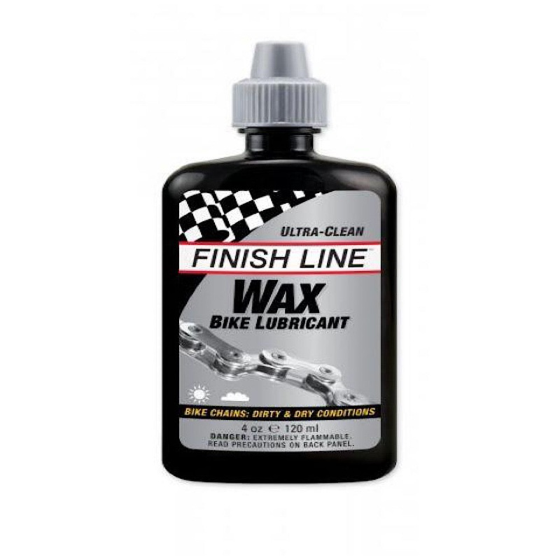 FINISH LINE WAX BIKE CHAIN LUBE – 4 FL OZ DRIP