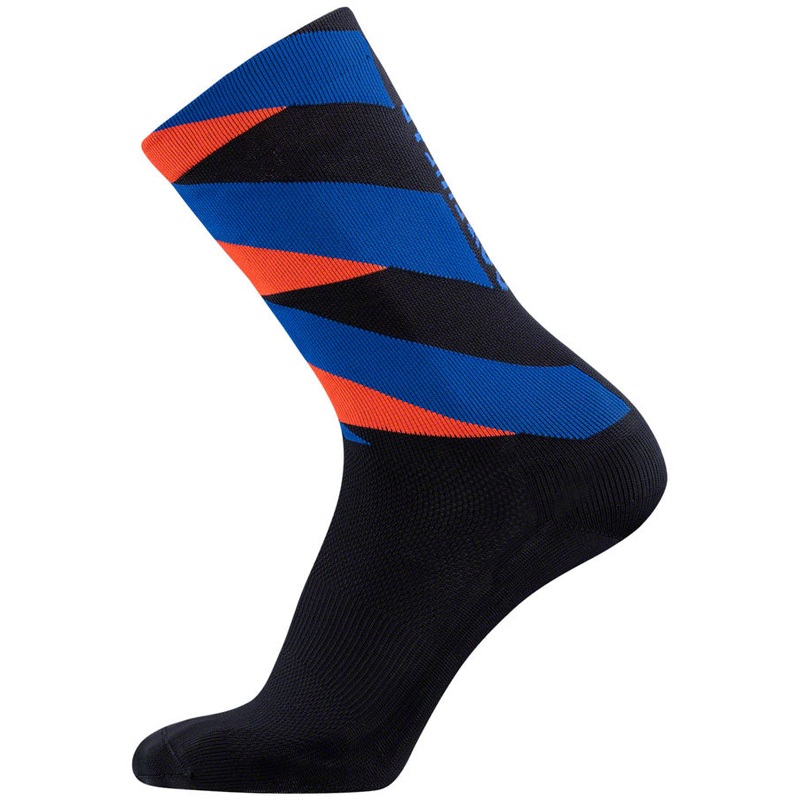 Gorewear Essential Signal Socks – Black/Fire Mens 10.5-12