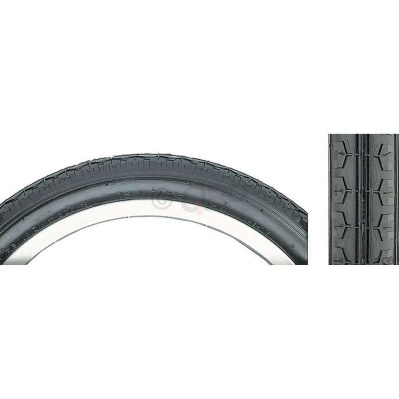 Kenda Street K123 Tire – 16 x 1.75, Clincher, Wire, Black, 22tpi