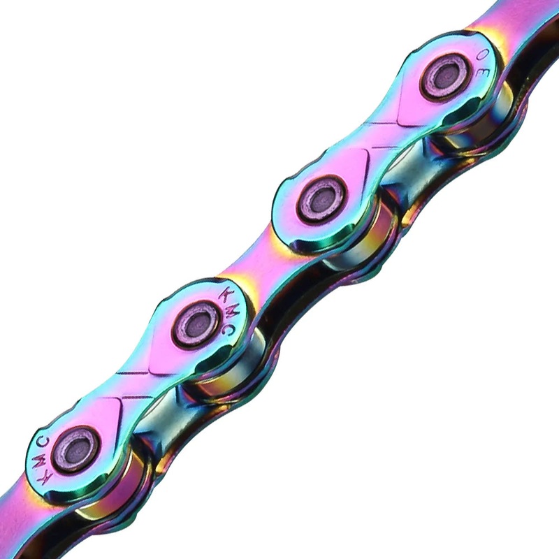 KMC X11 11 Speed Chain – Aurora Oil Slick