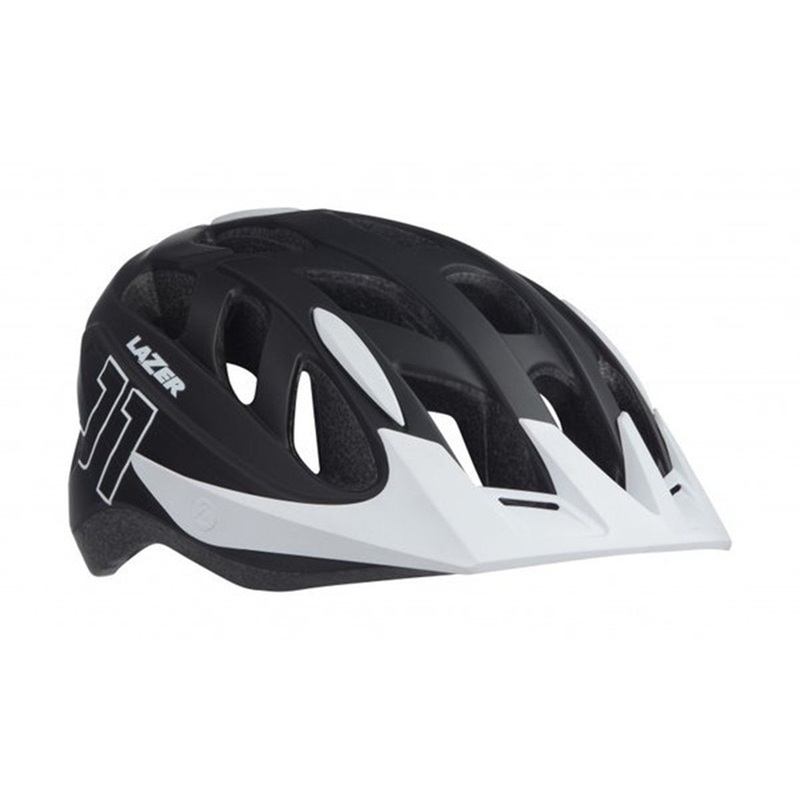 Lazer J1 MTB Helmet – Matt Black-White – 2020