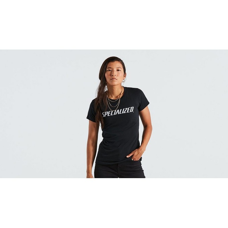 Specialized wordmark tee ss wmn black lg