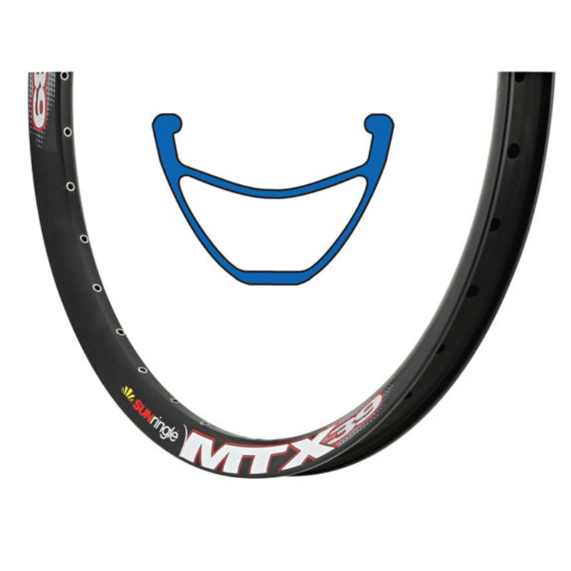 SunRingle MTX-39 26″ Disc Rim 32h – Black