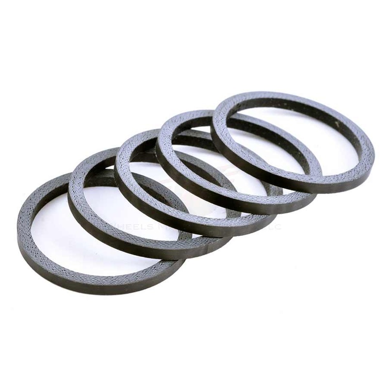 Wheels Manufacturing Carbon Headset Spacer – 1-1/8″ 2.5mm Matte 5-pack