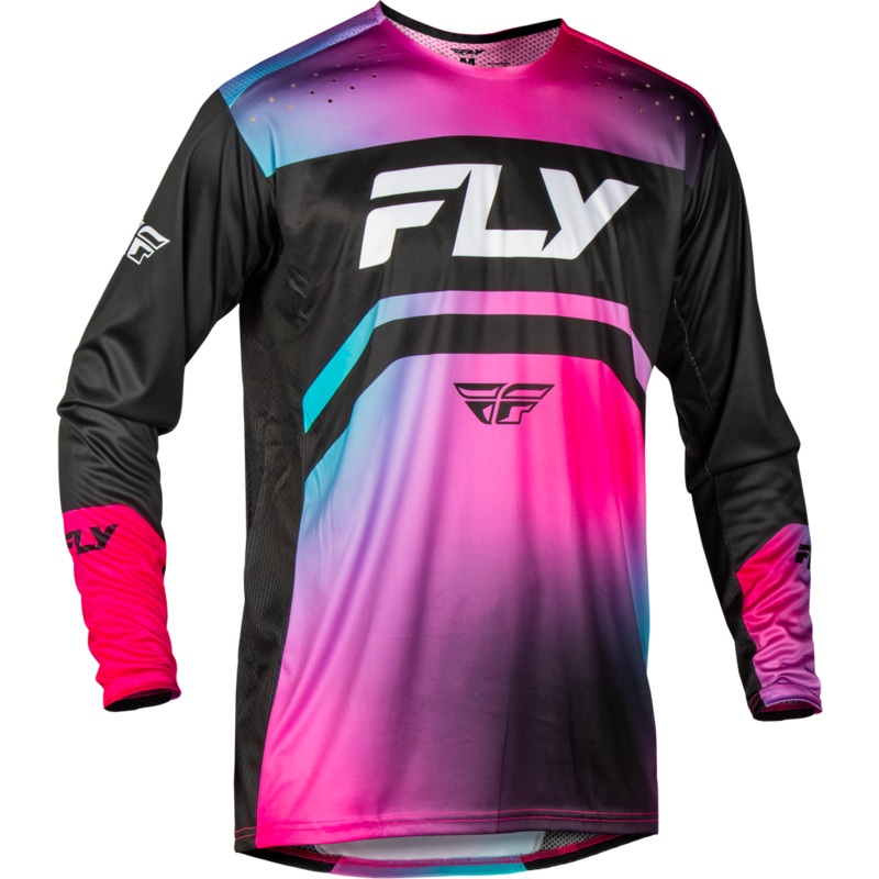 2025 Fly Racing Rayce Jersey – Black / Fusia