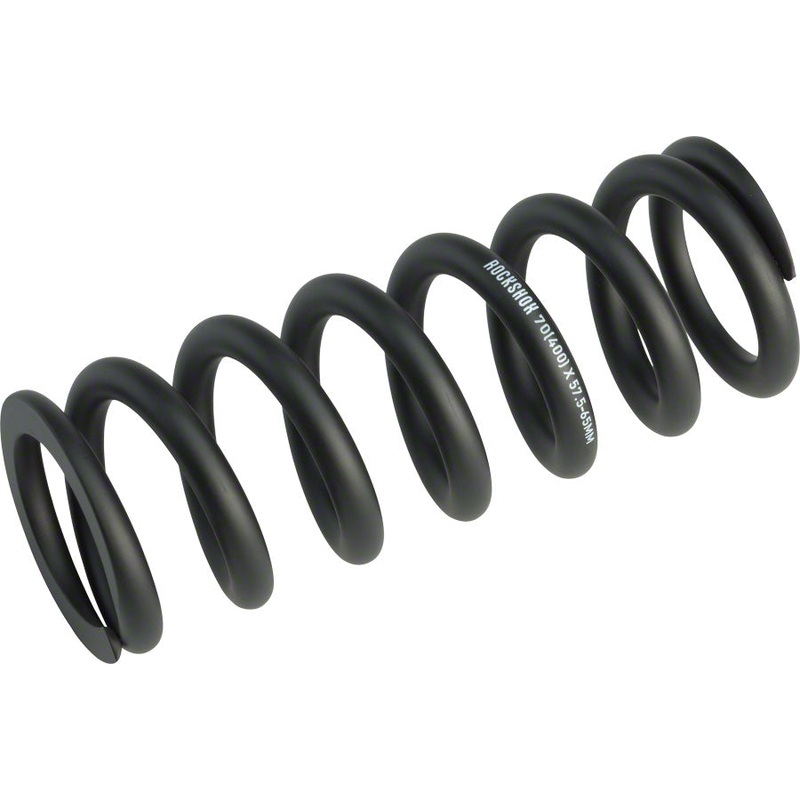 RockShox Metric Coil Spring – Length 151mm – Travel 57.5-65mm – 400lbs – Black