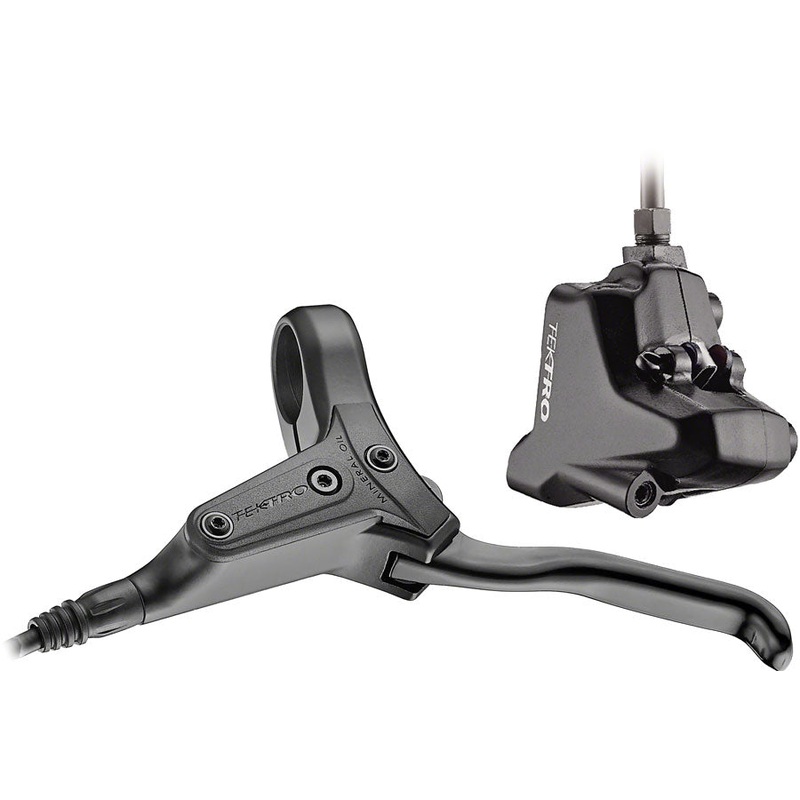 Tektro HD-R280 Disc Brake and Lever – Front Hydraulic Flat Mount Black