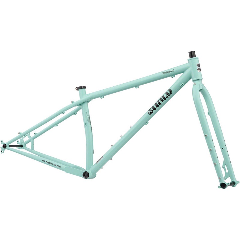 Surly Krampus Frameset – 29″ Steel Blue Oyster Coat Small
