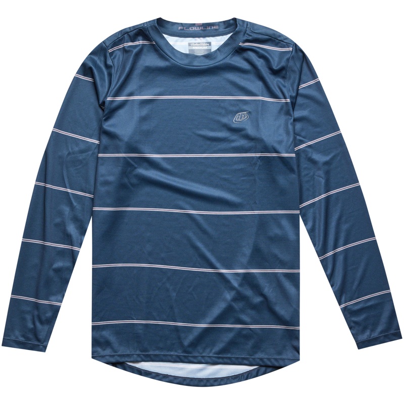 Troy Lee Designs Flowline Long Sleeve MTB Jersey – Revert – Midnight