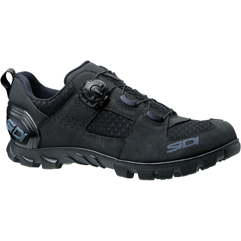 Sidi Turbo Mountain Clipless Shoes – Men’s, Black/Black, 46