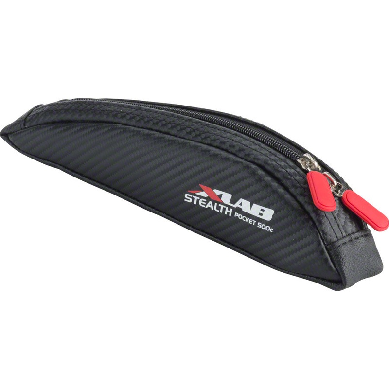 XLAB Stealth Pocket 500c Frame Bag: Carbon