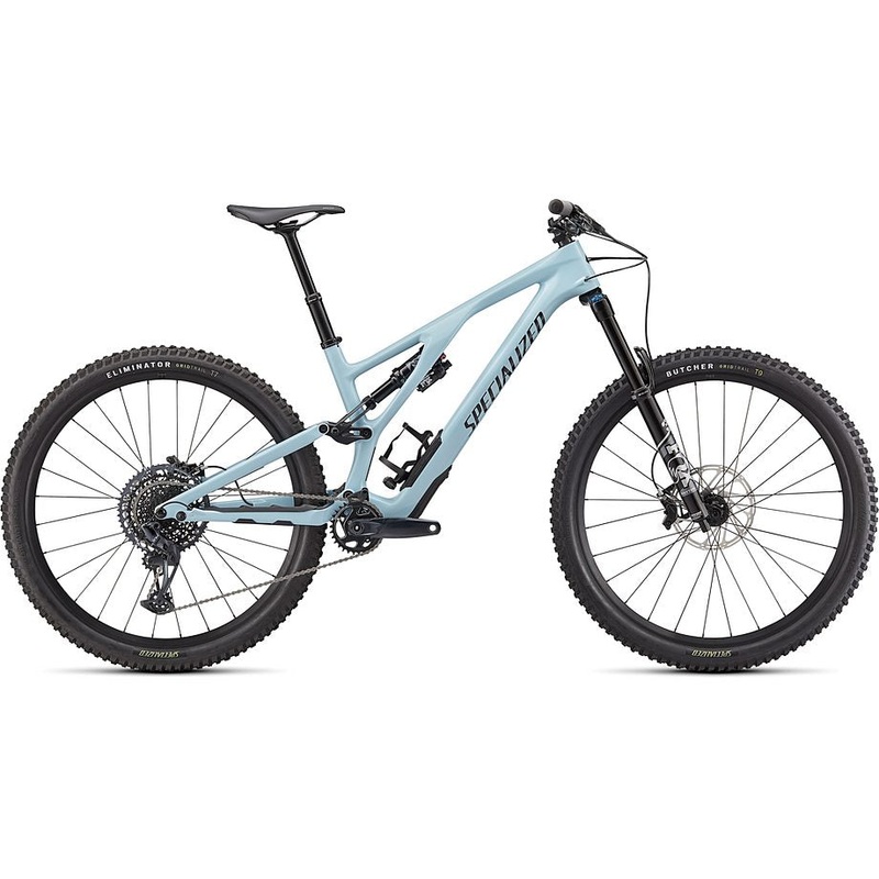 2022 Specialized Stumpjumper evo comp bike gloss arctic blue / black s4