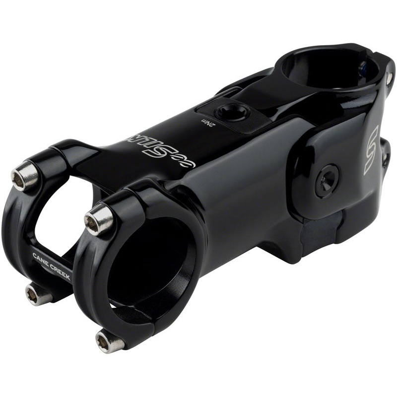 Cane Creek eeSilk Stem –  without Compliance Switch, 100mm, 31.8mm, -6, 1 1/8″, Alloy, Black