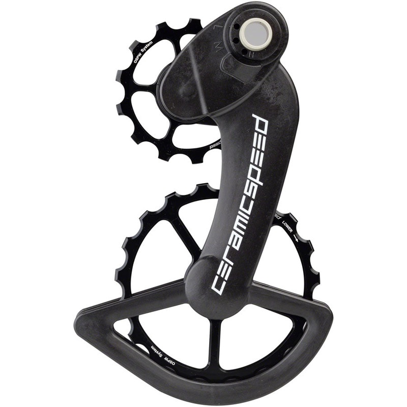 CeramicSpeed OSPW Pulley Wheel System Campagnolo Derailleurs – Alloy Pulley Carbon Cage BLK