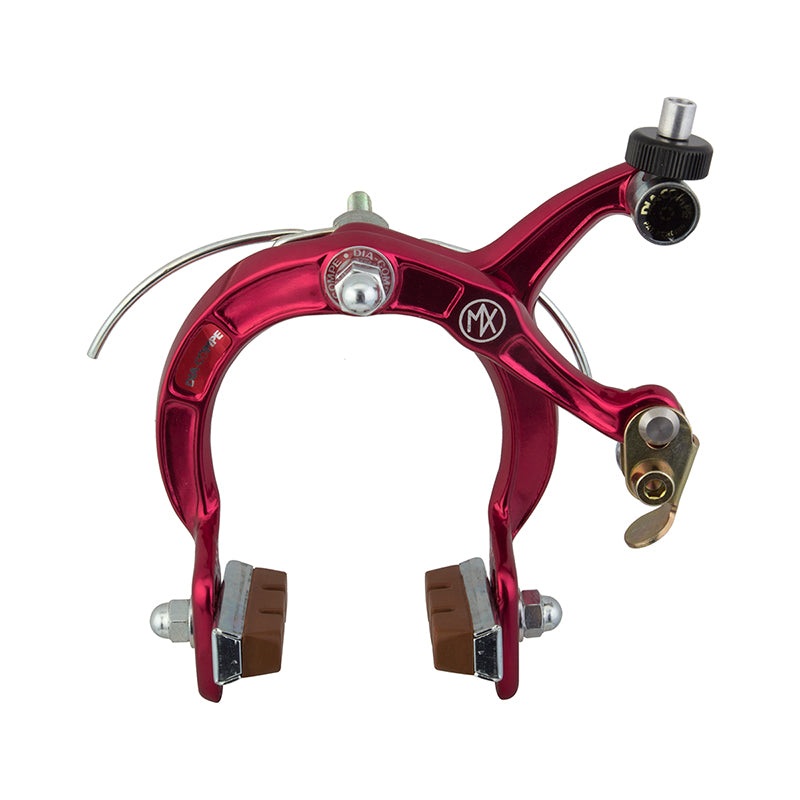 Dia-Compe MX1000 BMX Brake Caliper – Sidepull – Front or Rear – Red
