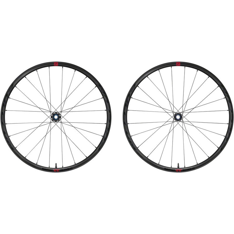 Fulcrum Rapid Red 5 DB Wheelset – 700, 12/15×100/142mm, Center-Lock, XDR, Black, 2-Way Fit