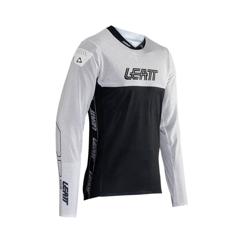 Leatt Gravity 4.0 Long Sleeve MTB Jersey – White – 2024