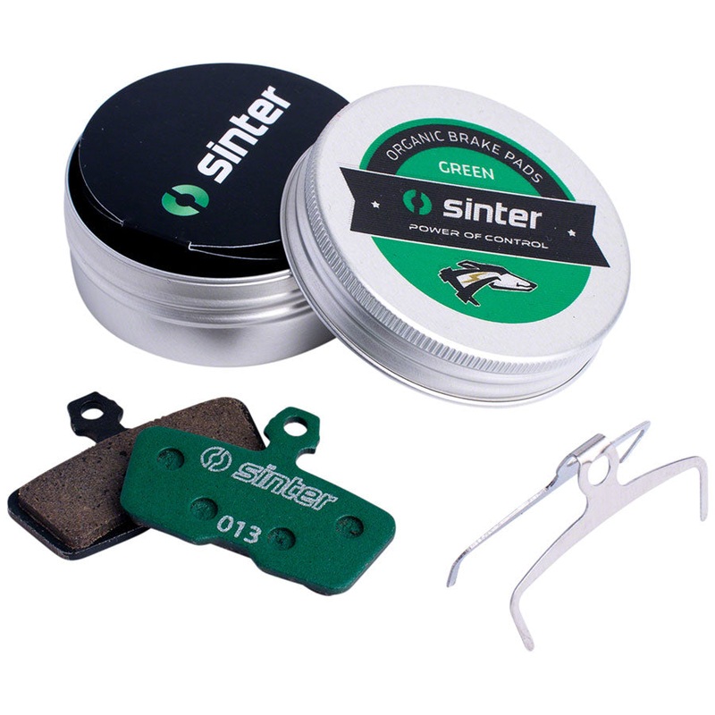Sinter Green s2032 Compound Organic Disc Brake Pads – Avid/SRAM Sinter Type 013 One Pair