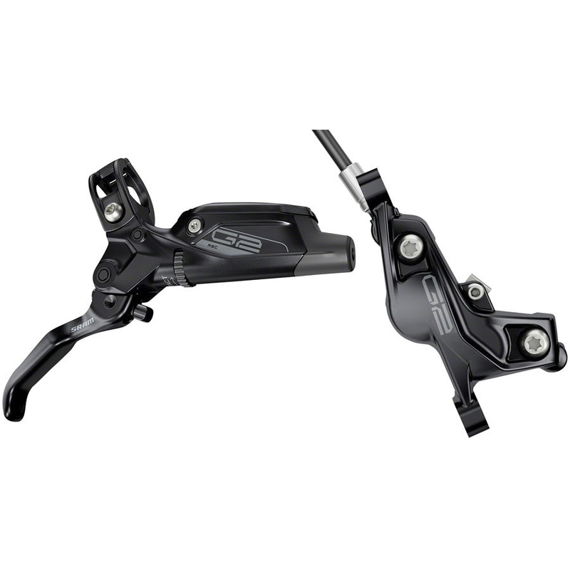 SRAM G2 RSC Disc Brake and Lever – Front, Hydraulic, Post Mount, Diffusion Black, A2