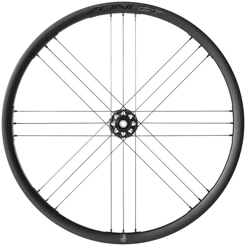 Campagnolo Zonda GT Front Wheel – 700c, 12 x 100mm, Center-Lock, 2-Way Fit, Black