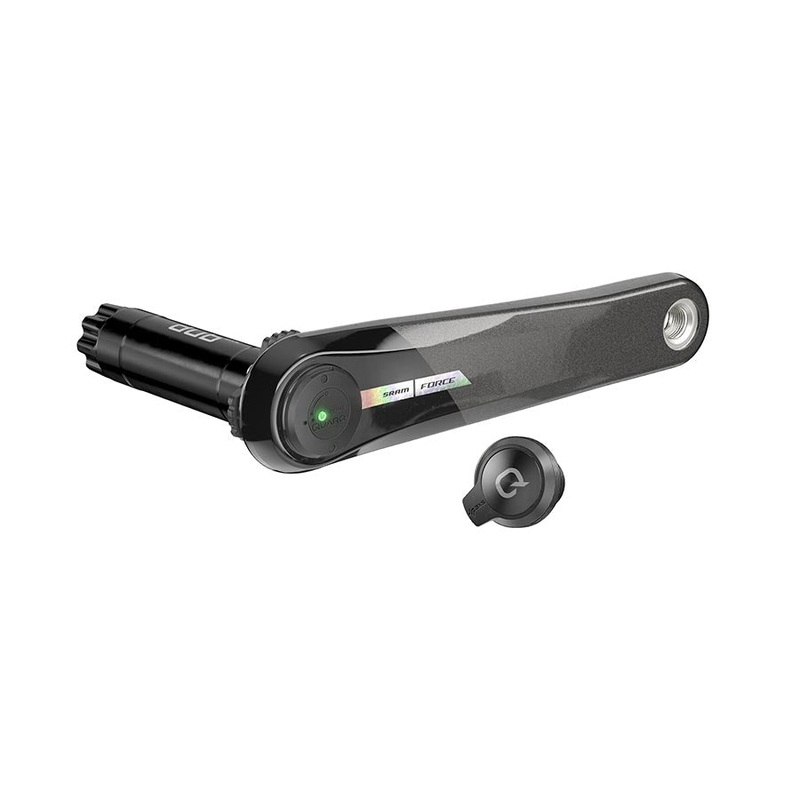 Force AXS Wide Left Crank Arm Power Meter Spindle Assembly – 175mm 12-Speed DUB Spindle Interface Iridescent Gray D2