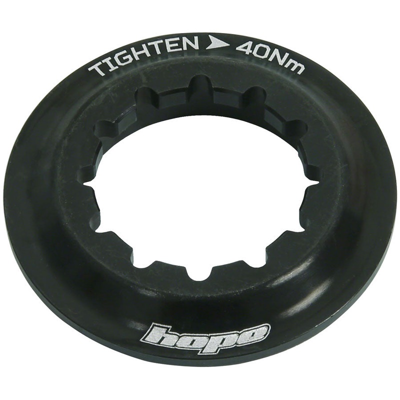 Hope Center Lock Disc Lockring – Black