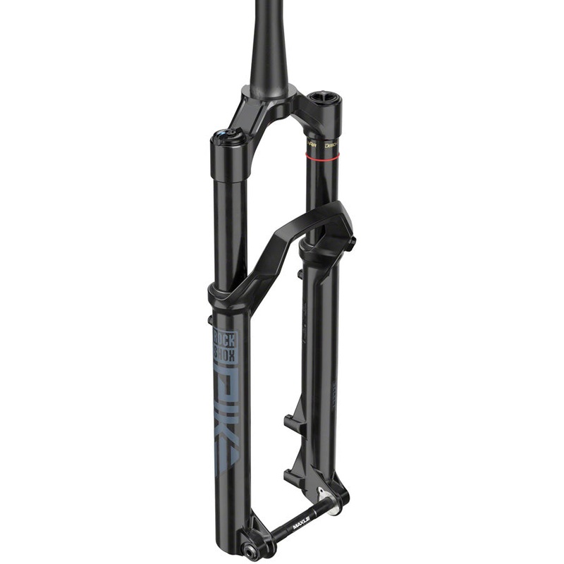 RockShox Pike Select Charger RC Suspension Fork – 27.5″, 140 mm, 15 x 110 mm, 37 mm Offset, Gloss Black, C1