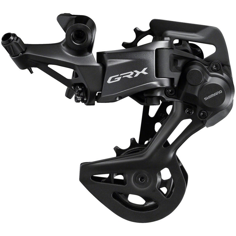 Shimano GRX RD-RX822-GS Rear Derailleur – 12-Speed, Direct Mount, Medium Cage, Shadow Plus Design, 45t Max Low