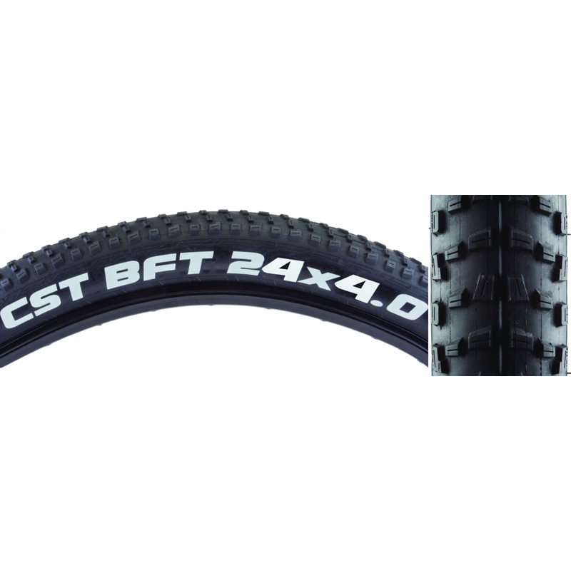 Tire Cstp Bft+ 24X4.0 Black/Bk Wire Sc