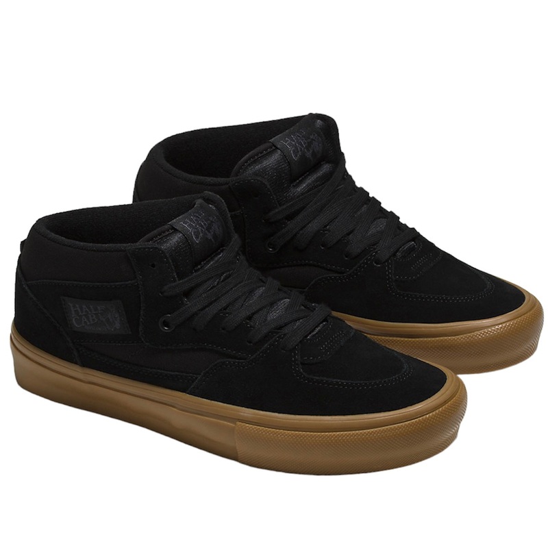 Vans Half Cab Shoes (Black / Gum)