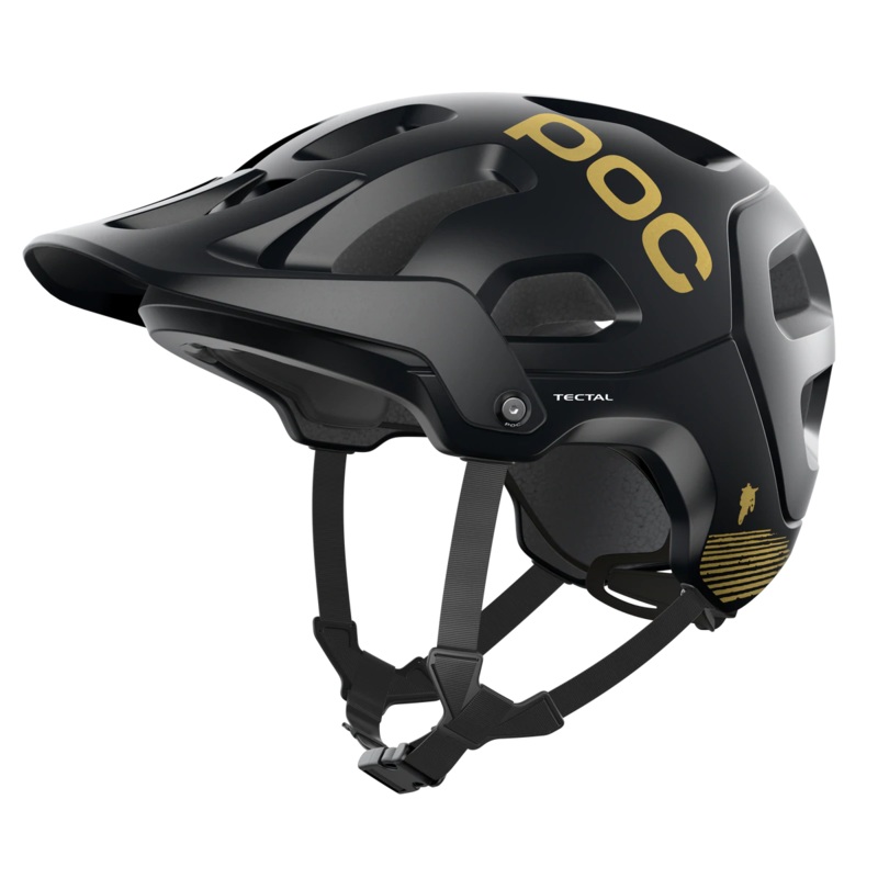 POC Tectal MTB Helmet – Fabio Edition – Uranium Black Matt-Gold