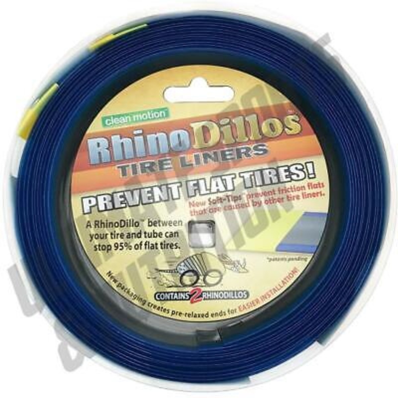 Rhinodillos Thorn Resistant Tire Liners Pair 700×23 700×25 27×1″ Road Bike 700C