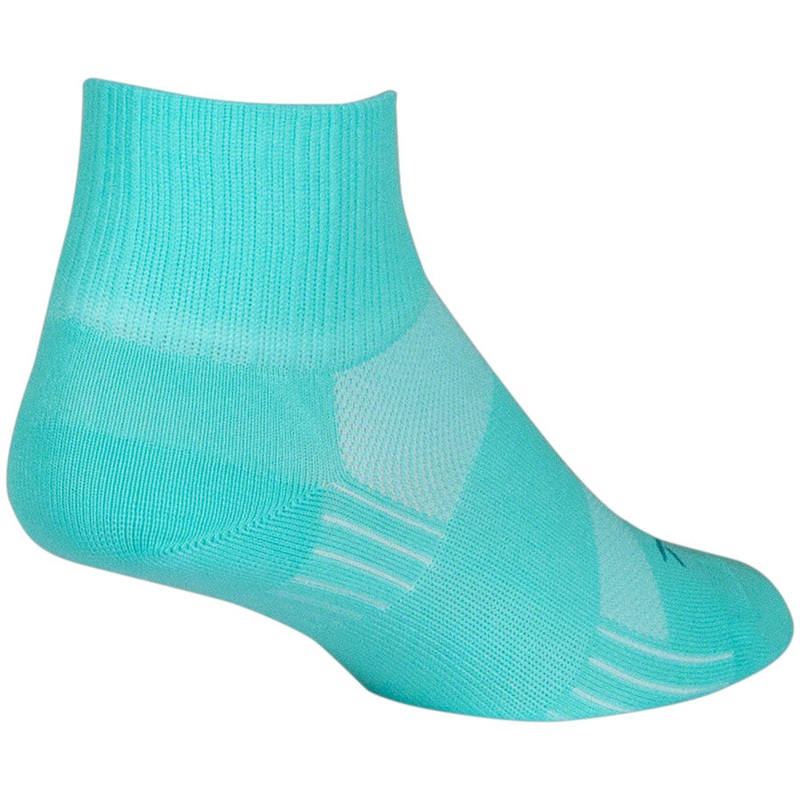 SockGuy Aqua Sugar SGX Socks – 2.5″ Aqua Large/X-Large