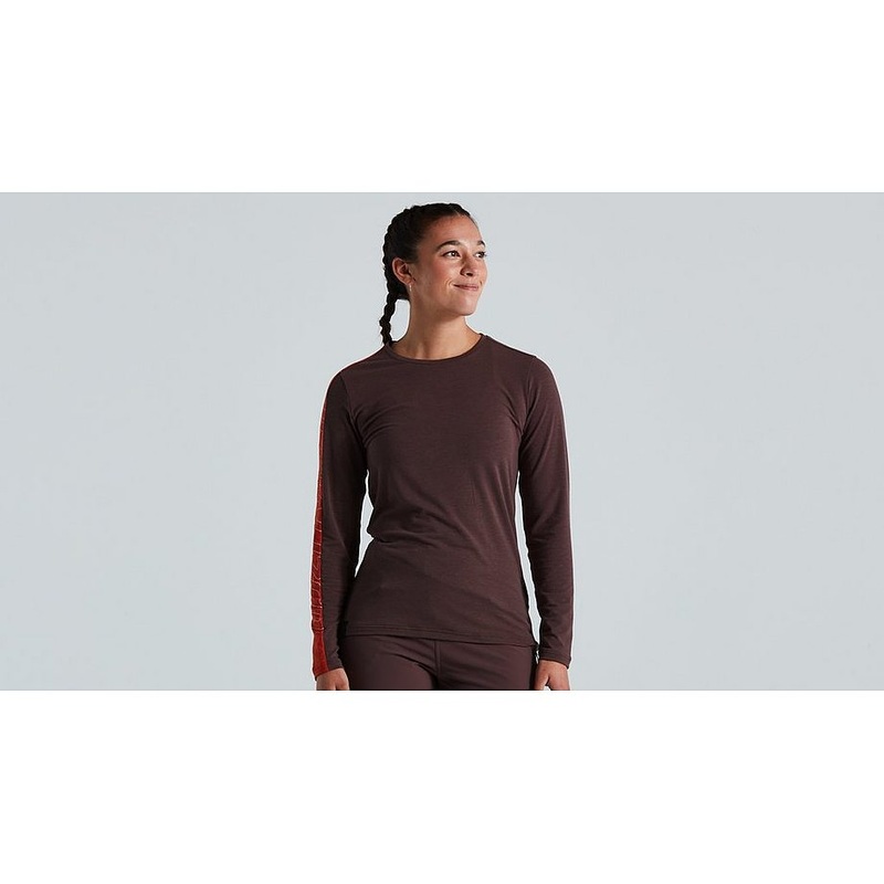 Specialized trail jersey ls wmn cast umber xs