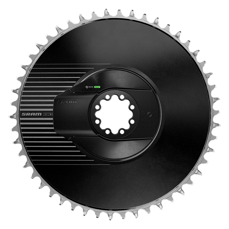 SRAM RED AXS Aero Power Meter Chainring Kit – 46t 12/13-Speed 8-Bolt Direct-Mount 6.5mm Offset BLK E1