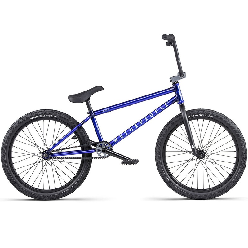 We The People Audio 22″ BMX Bike-Matte Translucent Blue