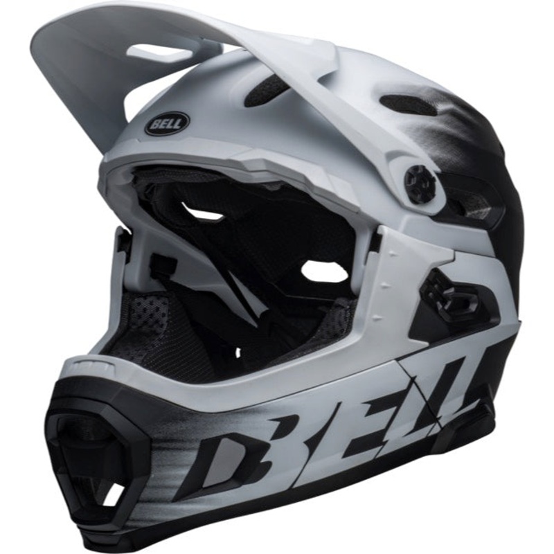 Bell Super DH Spherical Full Face Helmet – Matt Black-White
